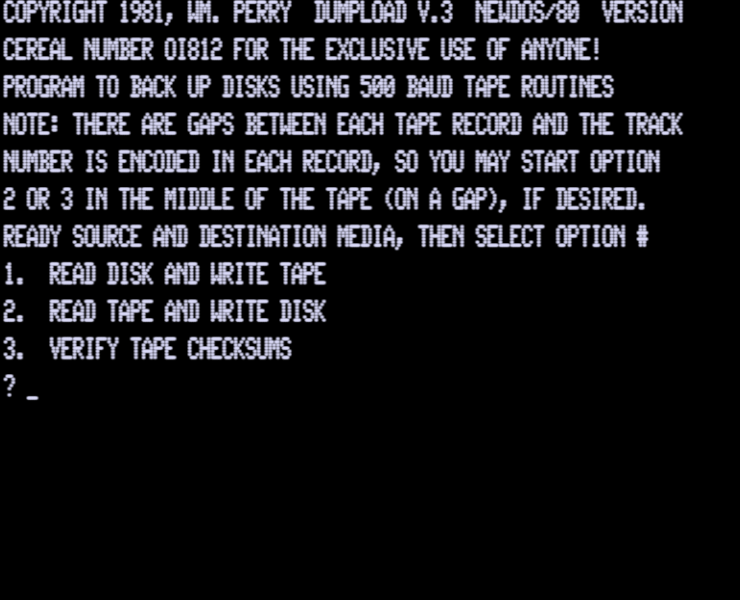 Screen shot